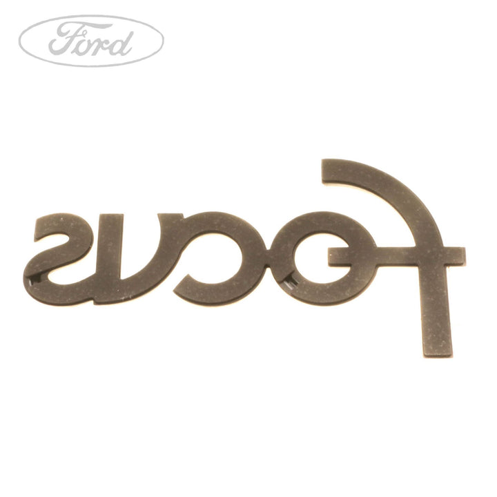 Ford Focus 1998-2005 Placa Nombre Parachoques Delantero Negra 1089611