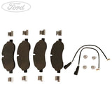 Ford Transit Custom Kit Forro Freno Delantero Motorcraft Negro 2600764