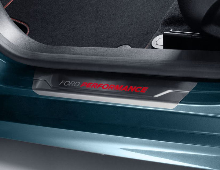 Original Ford Fiesta desde 07/2017 Protectores de umbral de puerta delanteros