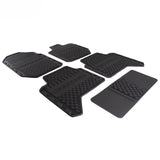 Original Ford Ranger 01/2012-06/2022 Alfombrillas de goma delanteras y traseras