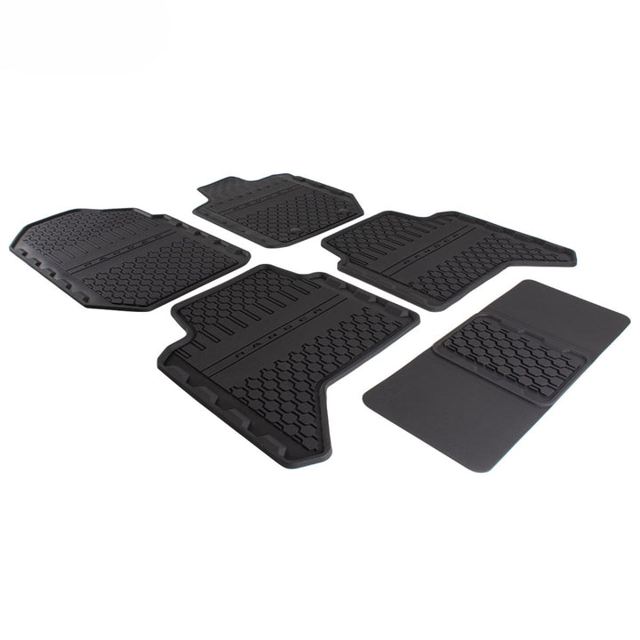 Original Ford Ranger 01/2012-06/2022 Alfombrillas de goma delanteras y traseras