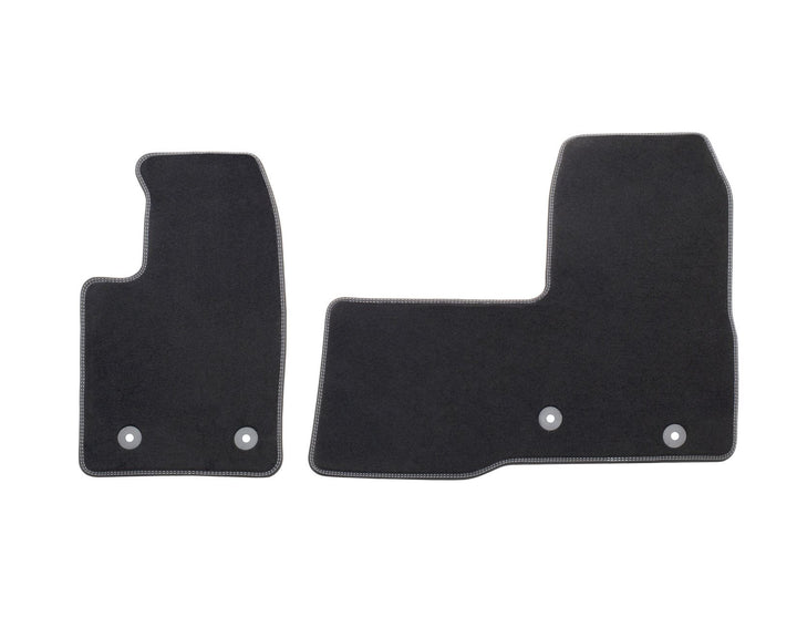 Original Ford Juego de alfombra de piso delantera velour negro AMkK2JB130B18SA3JA6 2362480