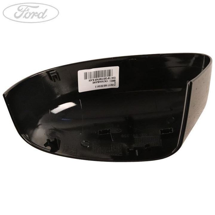 Cubierta color negro pantera metalizado del espejo retrovisor de la puerta O/S (lado del pasajero) original para Ford Focus 2032195