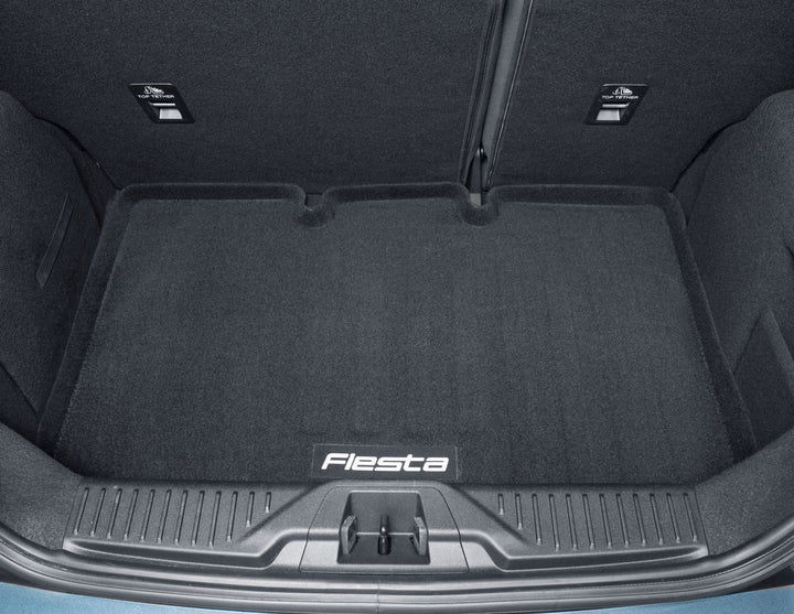 Original Ford Fiesta Alfombra antideslizante para maletero reversible.