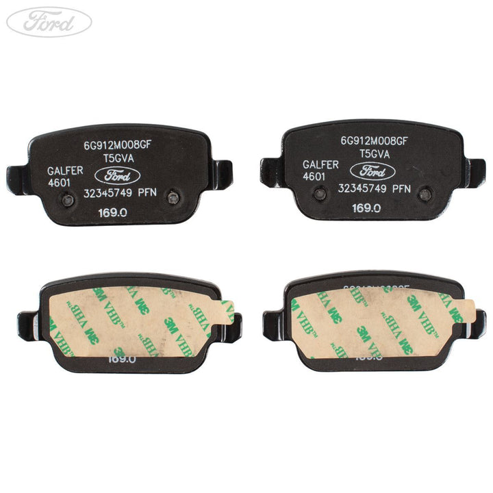 Juego de pastillas de freno traseras originales para Ford Focus Galaxy WA6 Mondeo S-Max 1756395