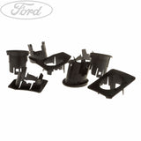 Ford Fiesta Retenedor Parachoques Trasero Color Carrocería 1818623