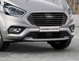 Original Ford Transit/Tourneo Custom Alerón delantero en color plata.