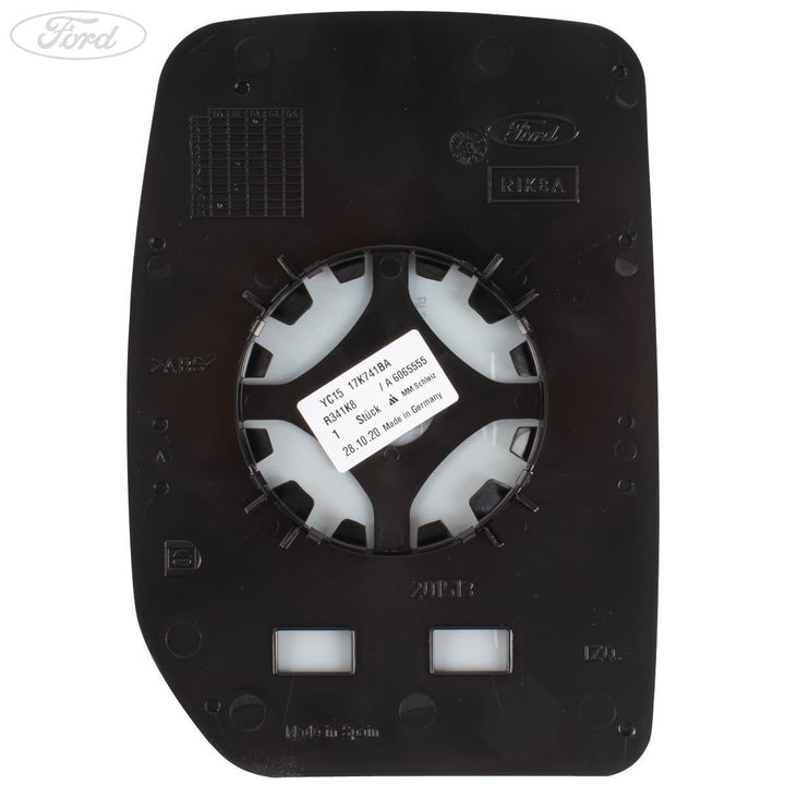 Cristal del espejo retrovisor izquierdo N/S (lado del conductor) original para Ford Transit Transit 4059969