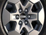 Embellecedor de rueda en color negro, con inscripción Ford.