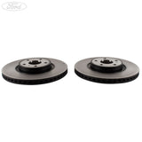 Discos de freno delanteros ventilados original para Ford Transit Tourneo Connect LWB 2279490
