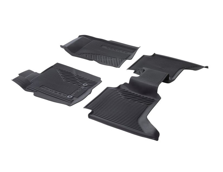 Original Ford Ranger/Raptor 2022+ Alfombrillas todo tiempo para el frente y atrás 2587159