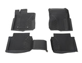 Kit de alfombrillas de goma delanteras y traseras Ranger manual 2022+ negro excepto Raptor y Platinum