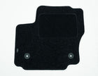 Original Ford Juego de alfombra de piso delantera Velour negro AMBM2JR130B18DA3YYW 1805383