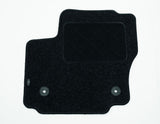 Original Ford Juego de alfombra de piso delantera Velour negro AMBM2JR130B18DA3YYW 1805383