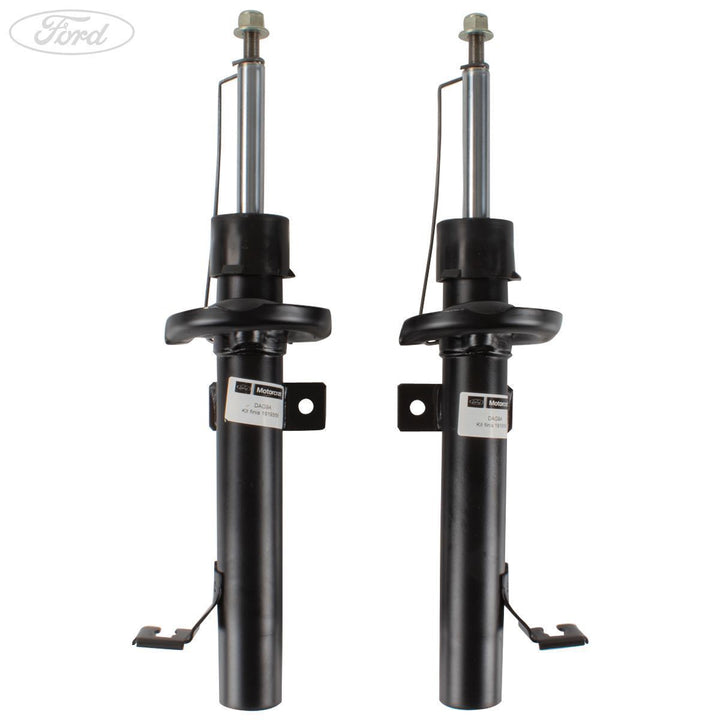Kit de puntal de amortiguador delantero O/S (lado del pasajero) y N/S (lado del conductor) original para Ford Fiesta 04-08 1919358