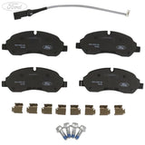 Ford Transit 2014-2024 Forro Freno Trasero Ruedas Dobles Negro 2391870
