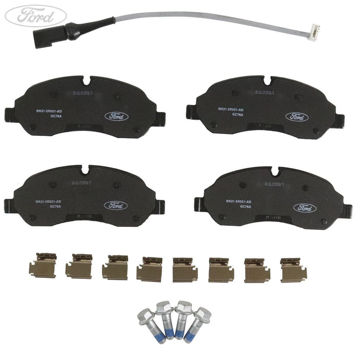 Ford Transit 2014-2024 Forro Freno Trasero Ruedas Dobles Negro 2391870