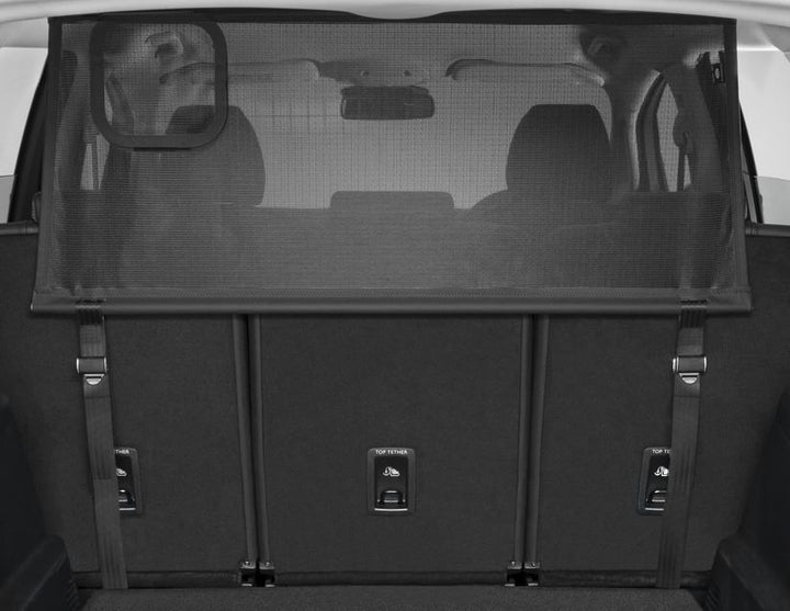 S-MAX Red de protección de carga se fija detrás de la 2ª fila de asientos.