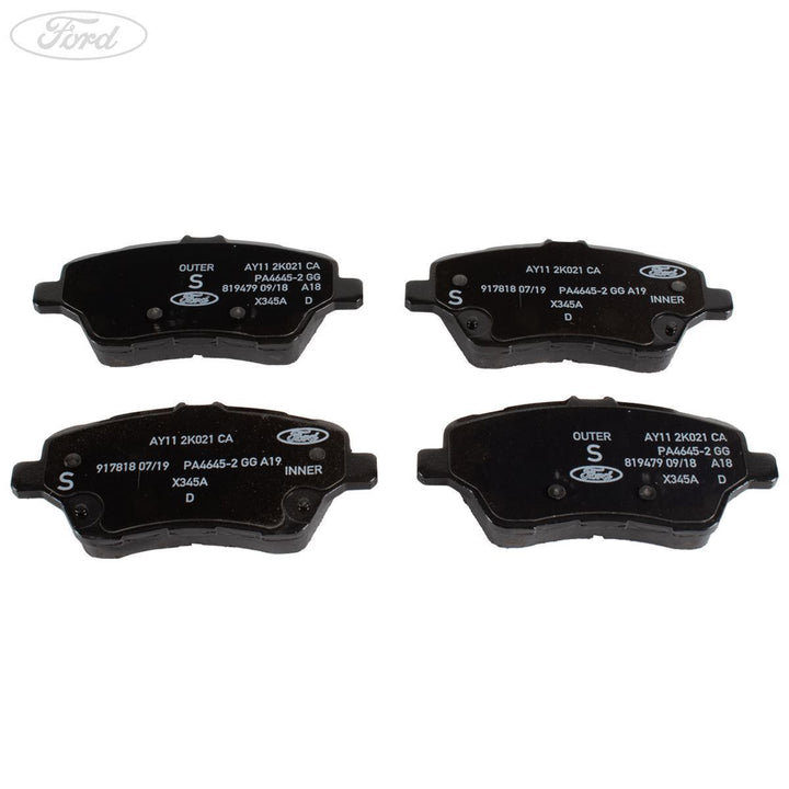 Juego de pastillas de freno delanteras originales para Ford B-Max Transit Courier Fiesta 1860476