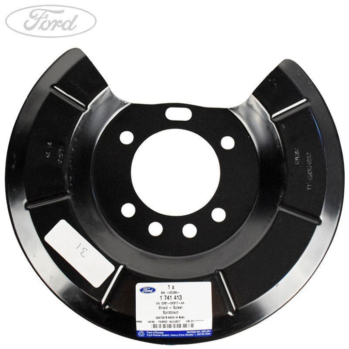Ford Focus 2011-2019 ST Protector Salpicaduras Trasero Negro 1741413