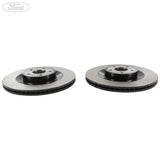 Discos de freno delanteros ventilados de  350 mm originales para Ford Focus 2.3 RS 1936713