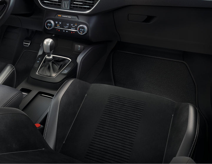 Original Ford Focus desde 04/2018 Alfombrillas de terciopelo premium delanteras