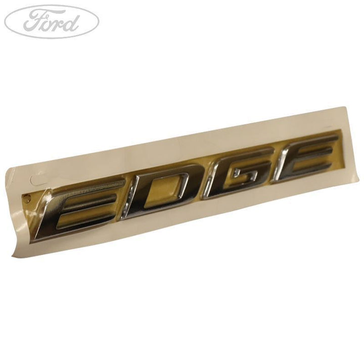 Emblema cromado brillante con letras Edge para portón trasero original para Ford Edge 16-18 2012834