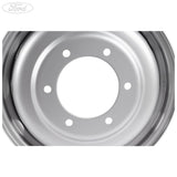 Transit 2006-2014 Conjunto De Rueda Trasera Acero Negro