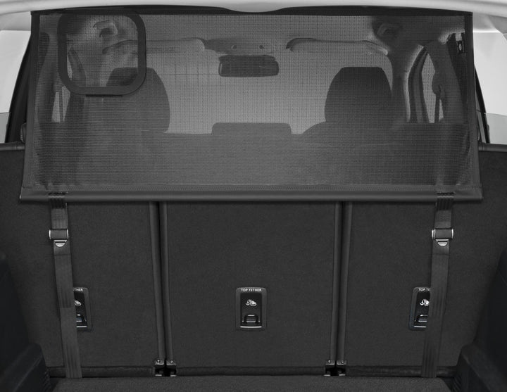 S-MAX Red de protección de carga se fija detrás de la 2ª fila de asientos.