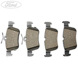 Pastillas de freno traseras e indicador de desgaste originales para Ford Mondeo Saloon y Estate 5341207