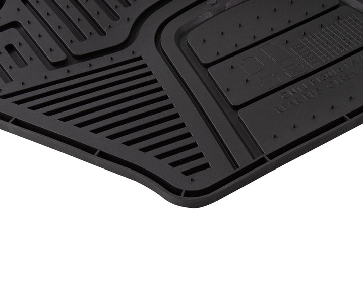 Original Ford Ecosport 2013-2017 Juego de alfombrillas de goma traseras contorneadas 1848171