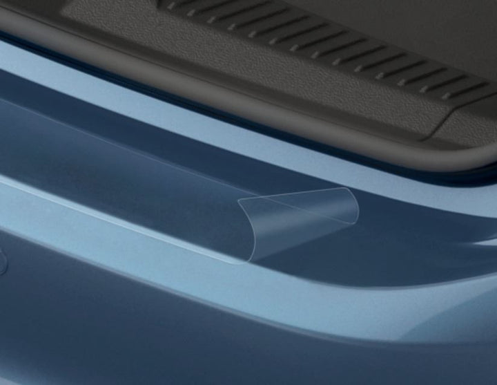 Lámina protectora de paragolpes trasero lámina transparente.