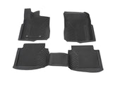 Kit de alfombrillas de goma delanteras y traseras Ranger automática 2022+ negro excepto Raptor y Platinum