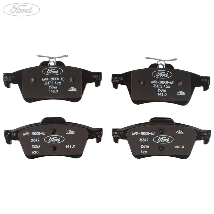 Juego de pastillas de freno traseras originales para Ford Focus Kuga Transit 1809458