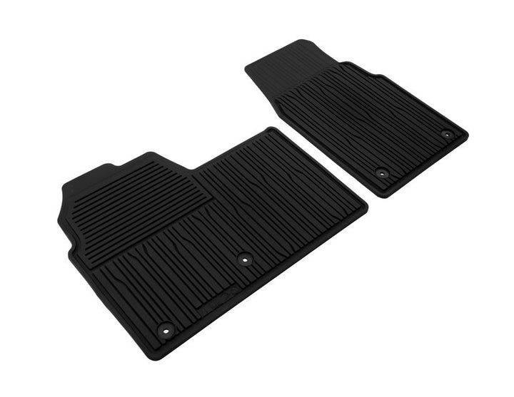 Transit Custom Alfombrillas de goma delanteras, en color negro