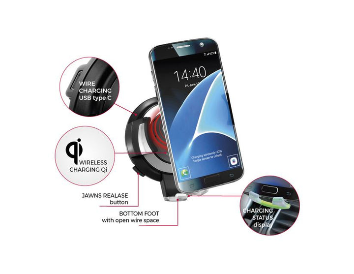 Bury* Sistema POWERMOUNT  POWERCHARGE QI.