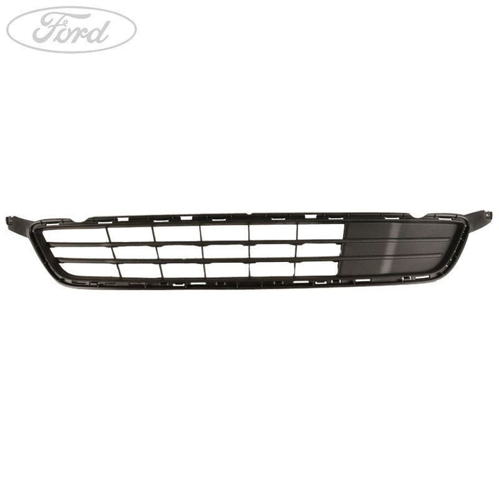 Rejilla de parachoques delantero inferior color negro carbono original para Ford S-Max Galaxy 1889221