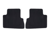 Original Ford C-Max mk2 2010-2015 Juego de alfombrillas traseras de suelo de terciopelo negro 2ª fila 1693733