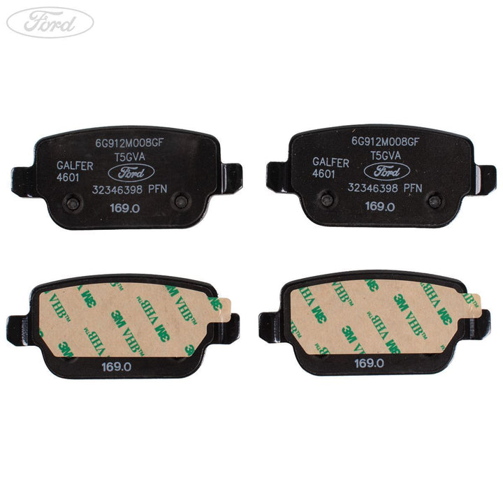 Juego de pastillas de freno traseras originales para Ford Focus Galaxy WA6 Mondeo S-Max 1756395