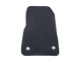 Original Ford Juego de alfombra de piso delantera Velour negro AMkK2JB130B18KA3JA6 2362477