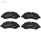 Ford Transit Custom Kit Forro Freno Delantero Motorcraft Negro 2600764