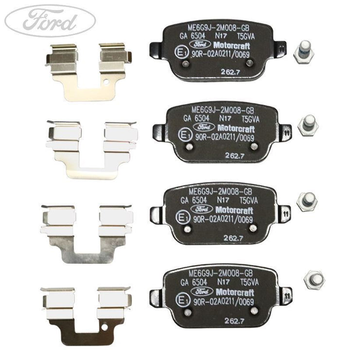Ford S-Max Galaxy Kit Forro Freno Motorcraft Negro 1917250