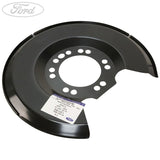 Ford Mondeo 2001-2007 Escudo Salpicaduras Frontal Izq. Negro 1211912