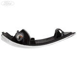 Indicador luminoso de la carcasa del espejo retrovisor lateral delantero derecho O/S (lado del pasajero) original Ford 1538489
