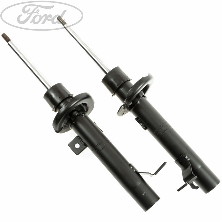 Kit de puntal de amortiguador delantero O/S (lado del pasajero) y N/S (lado del conductor) original para Ford Fiesta 04-08 1919358