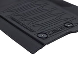 Ranger Alfombrillas de goma delanteras y traseras, en color negro, estilo bandeja con bordes elevados.