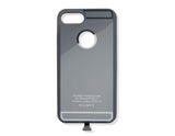ACV* Funda de carga Qi para iPhone® 6+/7+, en color plata.