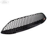 Ford Fiesta 12-19 Cubierta Parachoques Delantero Plástico Negra 1780860