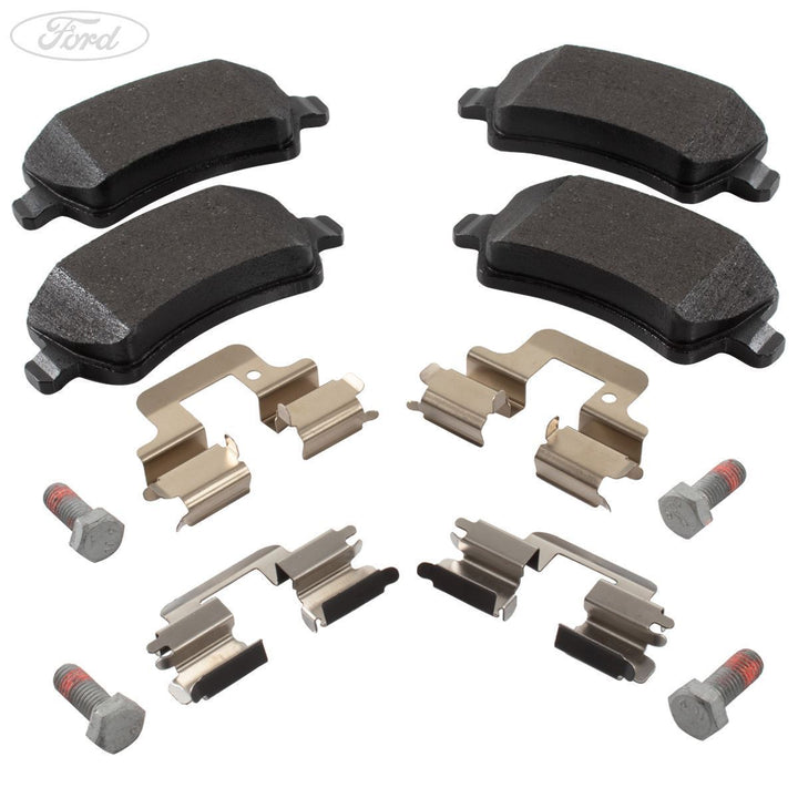 Juego de pastillas de freno para ejes trasero original para Ford Galaxy Mondeo S-Max Motorcraft 1916606