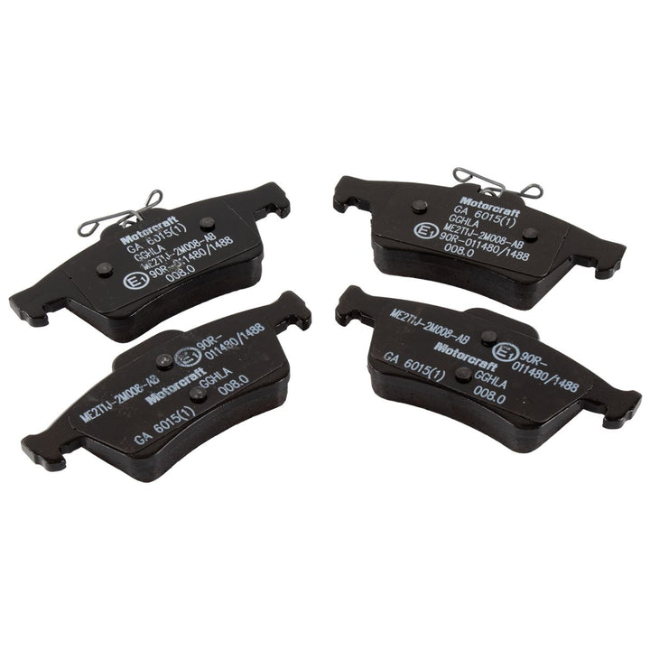 Kit de pastilla de freno trasera con pinza Motorcraft original para Ford Transit Connect 2177229